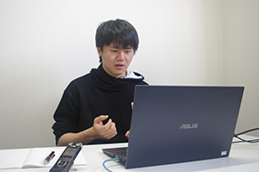 インターンシップの様子