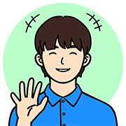 T.Mさんの手を振ってるアイコン