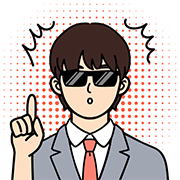 T.Mさんのサングラスびっくりアイコン