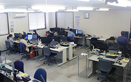 社内の様子 2階