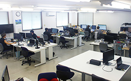 社内の様子 3階